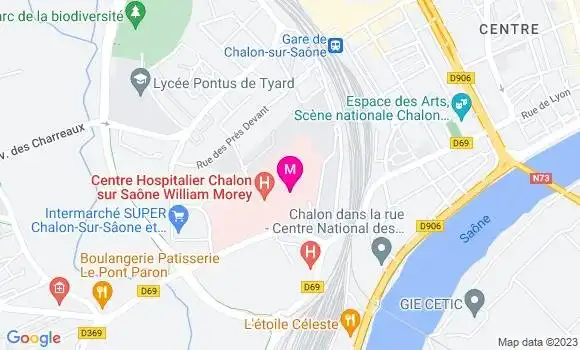 Localisation Dr Mael Hamet