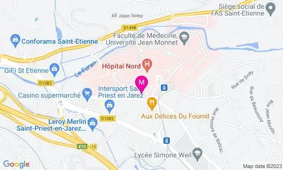 Localisation Dr Julien Langrand Escure