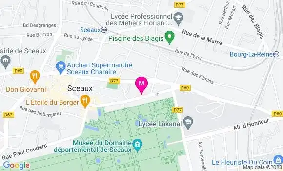 Localisation Dr Raphael Delage