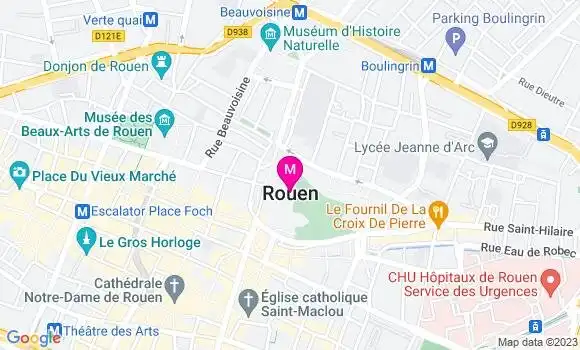Localisation Dr Delphine Simon