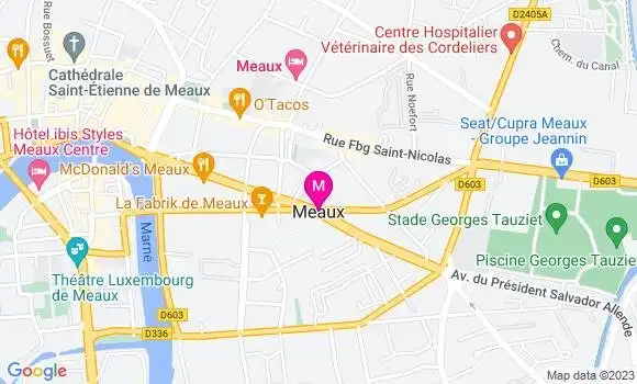 Localisation Dr Sofiane Mkaouar
