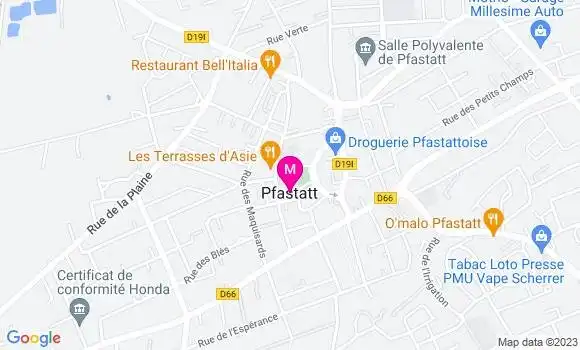 Localisation Dr Mohamed Temmar