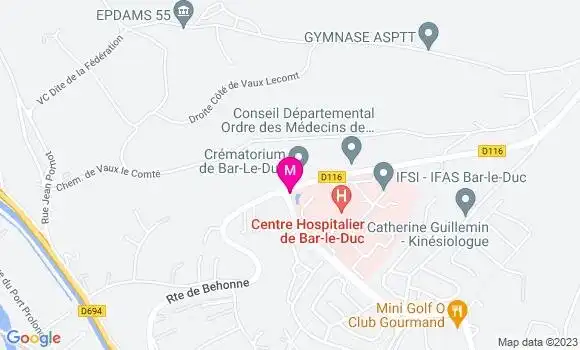 Localisation Dr Caroline Samhani