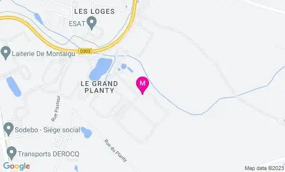 Localisation Dr Pierre Yves Malaville