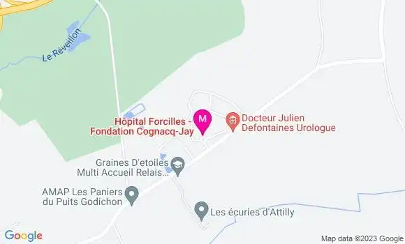 Localisation Dr Jules Berthaux