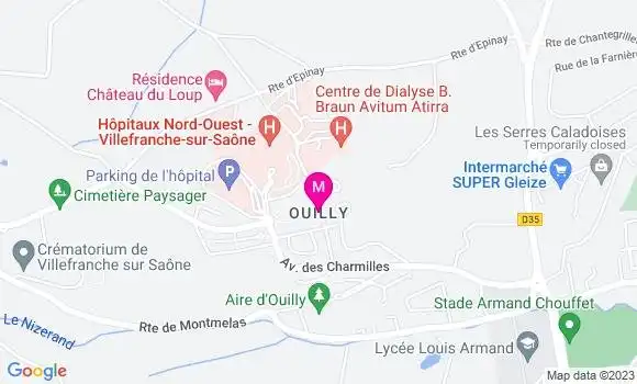 Localisation Dr Pierre Jean Cassan