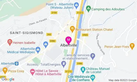 Localisation Dr Amelie Basso