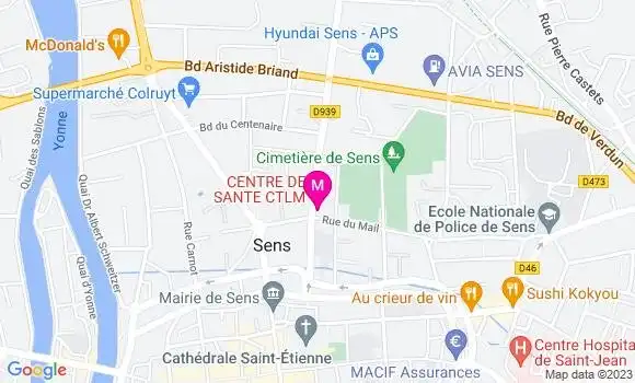Localisation Dr Morgane Cloarec Vallette