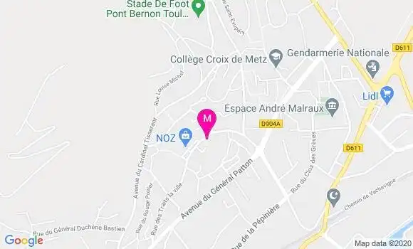 Localisation Dr Sylvain Gille