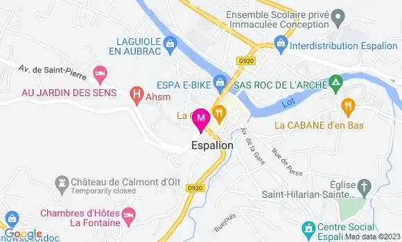 Localisation Dr Jean Marc Sirven