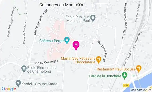 Localisation Dr Marie Le Bars