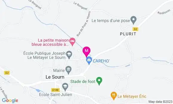 Localisation Dr Agnes Bascou