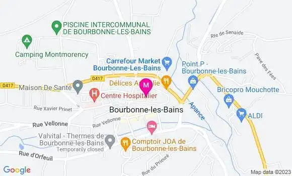 Localisation Dr Christian Toussaint