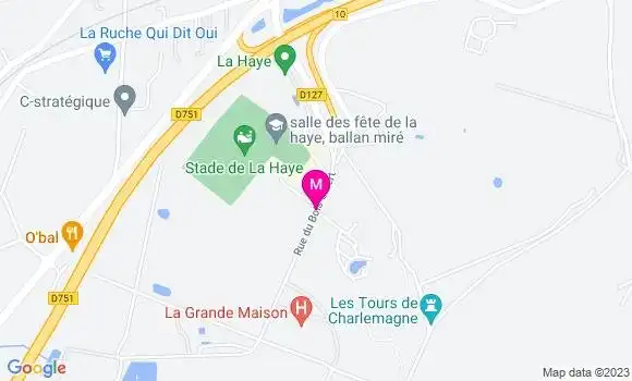 Localisation Dr Sophie Kubas