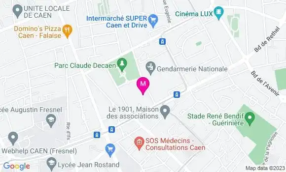 Localisation Dr Antoine Alemany