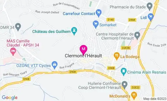 Localisation Dr Helene Maeyens