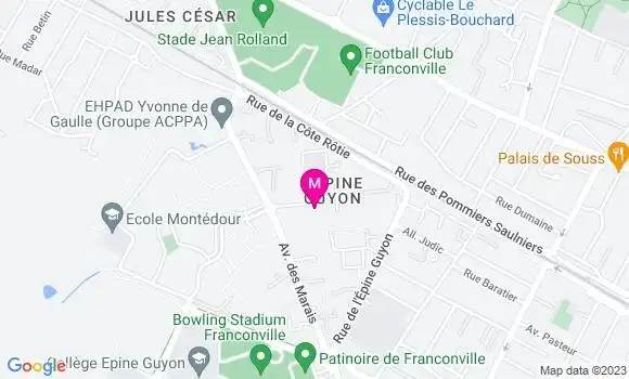 Localisation Dr Fatima Boclet