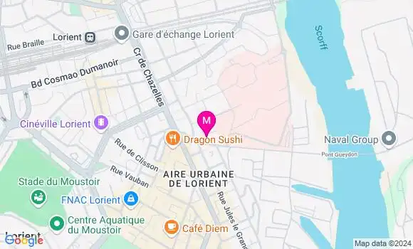Localisation Dr Antoine Le Moulec