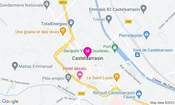Localisation Dr Georges Mailliere