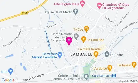 Localisation Dr Amelie David