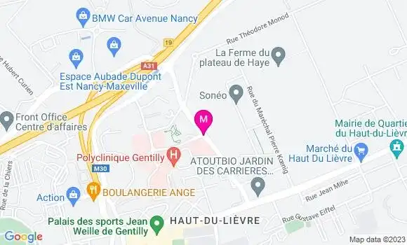 Localisation Dr Joseph Hennequin