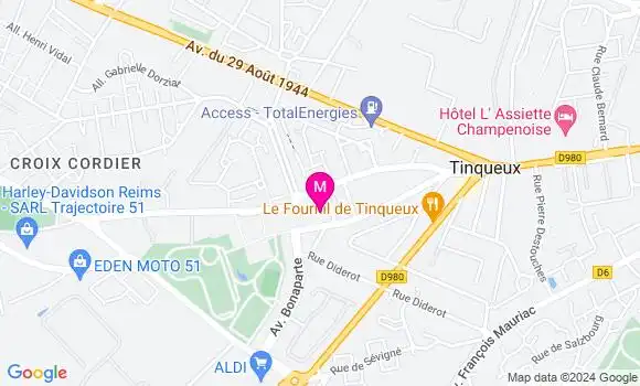 Localisation Dr Sandra Carrau Truillet