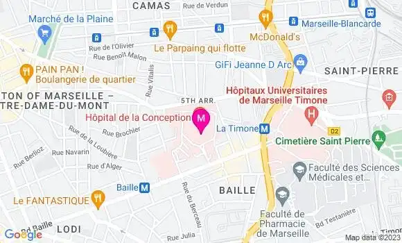 Localisation Dr Julien Colle
