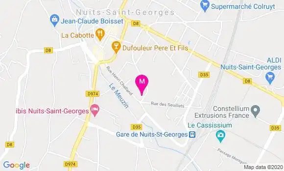 Localisation Dr Thierry Praudel