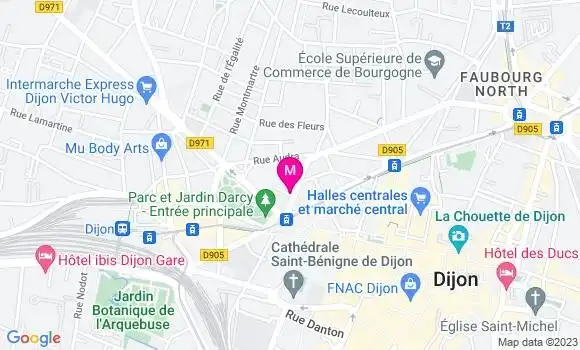 Localisation Dr Marie Chaussade