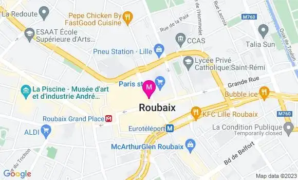 Localisation Dr Edouard Turquet