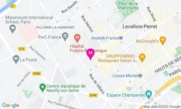 Localisation Dr Constance Valdelievre