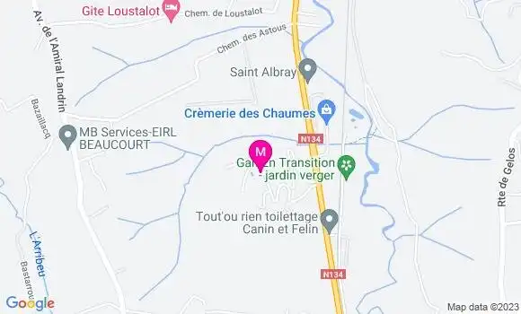 Localisation Dr Catherine Dumur