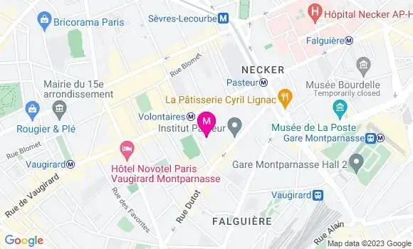 Localisation Dr Emeline Sarlandie De La Robertie