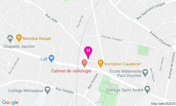 Localisation Dr Romain Girardot