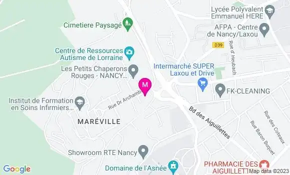 Localisation Dr Quentin Rousselot