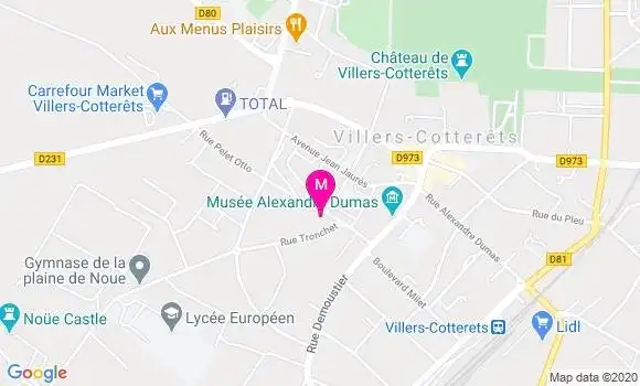 Localisation Dr Soloniaina Caron