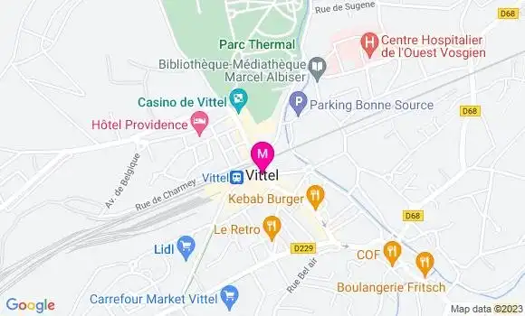 Localisation Dr Emeline Barthel Klein