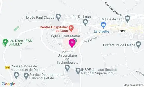Localisation Dr Rolland Djimado
