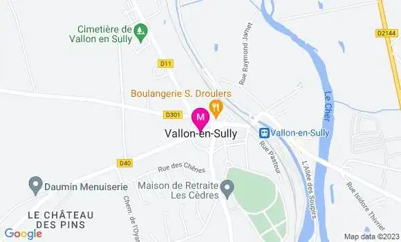 Localisation Dr Jacques Bardiot