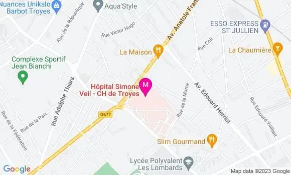 Localisation Dr Helene Questiaux