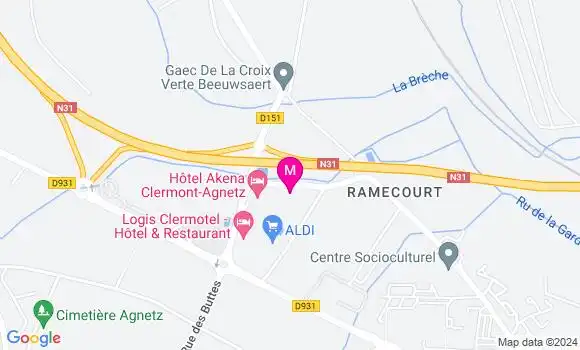 Localisation Dr Catherine Seneze