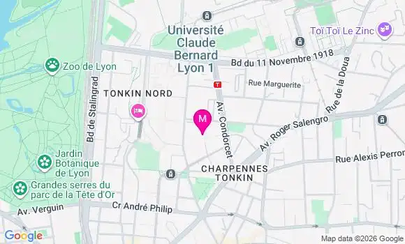 Localisation Dr Noémie Gagnieux