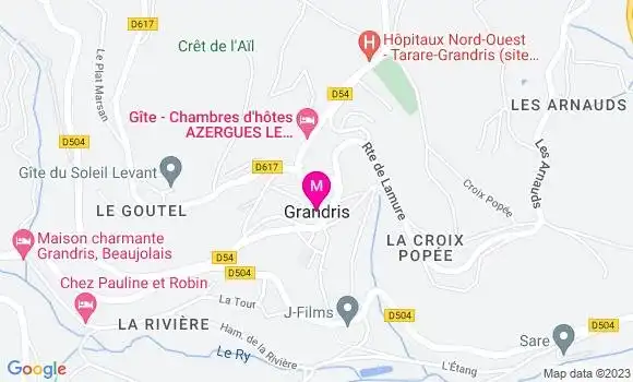 Localisation Dr Frederic Charpentier