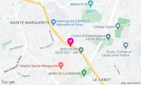 Localisation Dr Barbara Lellouche