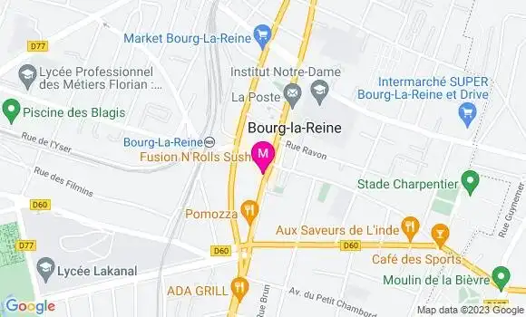 Localisation Dr Christelle Vantomme