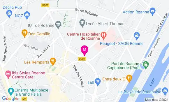 Localisation Dr Laurence Thiennaud