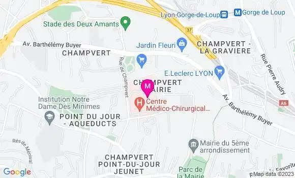 Localisation Dr Myriam Bonnot