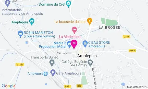 Localisation Dr Maud Boland