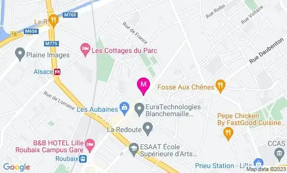 Localisation Dr Florence Faivre