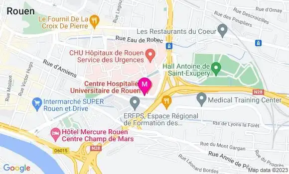 Localisation Dr Maxime Henry